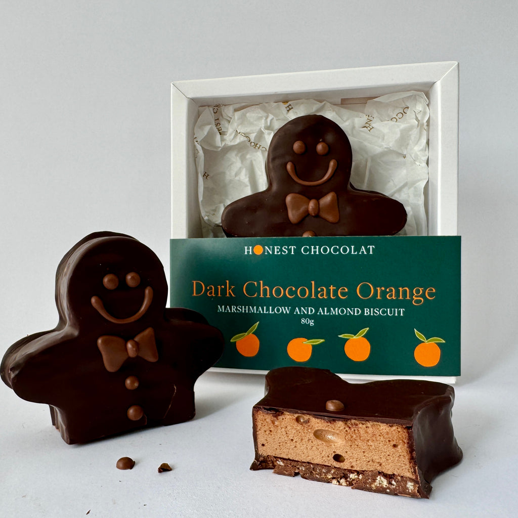 Dark Chocolate Orange Christmas Man