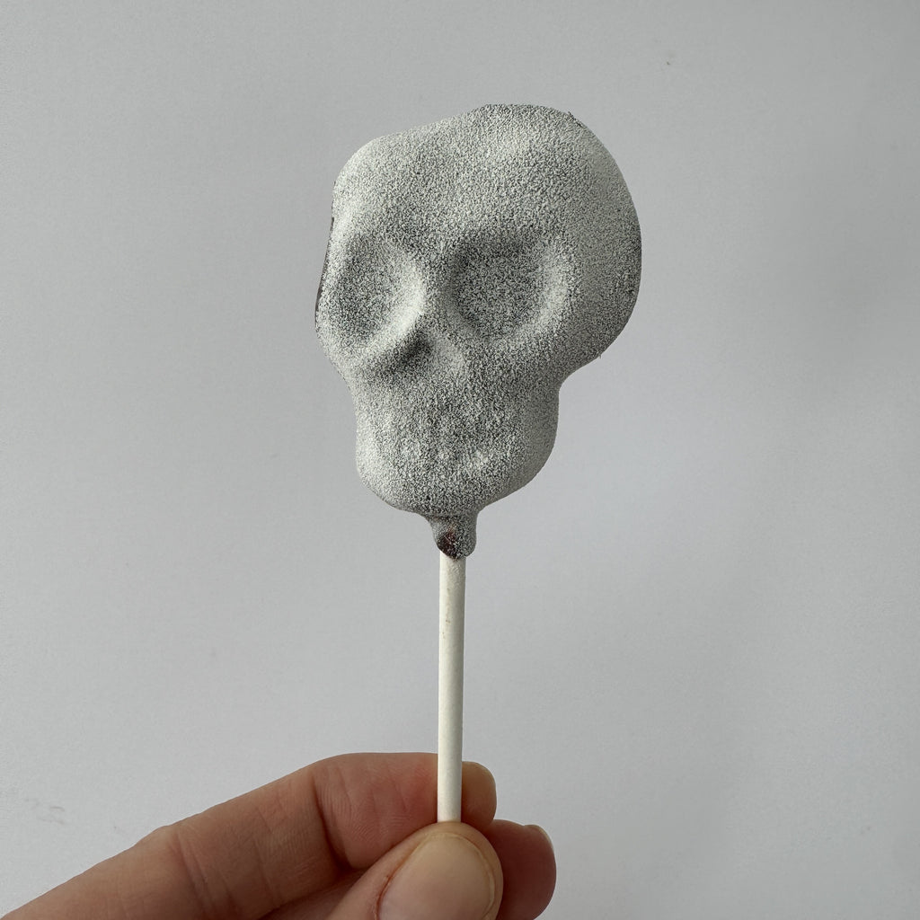 Halloween Skull Chocolate Lollipop